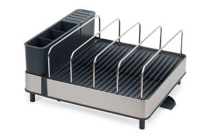 Égouttoir à vaisselle extensible en acier inoxydable Joseph Joseph