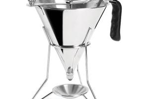 Entonnoir piston 2 L en inox Lacor