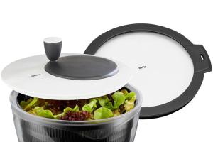 Essoreuse à salade ROTARE + couvercle fraîcheur Gefu