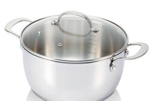 Faitout inox avec couvercle Belvia 24 cm 5 L Beka