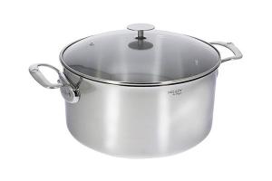 Faitout Milady acier inoxydable 28 cm De Buyer