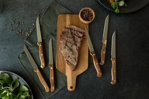 Faitout wood line blanc 24 cm Livoo