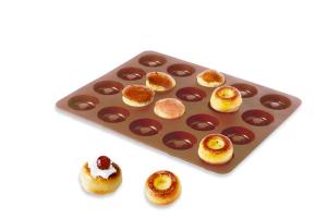 Flexi' Plaque silicone 20 mini-savarins Mathon