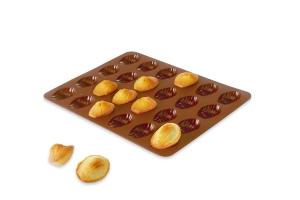 Flexi' Plaque silicone 24 mini-madeleines Mathon