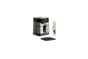 Friteuse sans huile MOULINEX Easy Fry and Grill+Couteau Tefal YY5138F