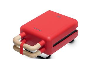 Gaufrier croque-monsieur 600 W KG2006-2 rouge ADE