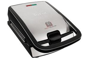 Gaufrier multifonctions Snack collection avec 2 coffrets SW853D12 Tefal