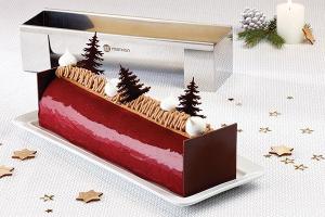 Gouttière à bûche démontable en inox 30 cm Mathon