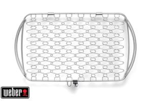 Grand panier à poisson en acier inoxydable Weber