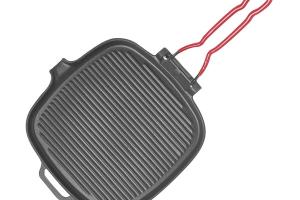 Grill carré manche amovible 27,5 cm Invicta