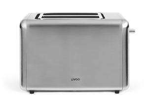 Grille-pain digital 2 fentes larges 850 W DOD205 Livoo