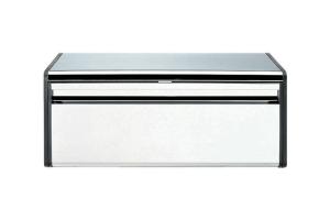 Huche à pain carré, tôle d'acier, brillant (16 34 63) - Brabantia