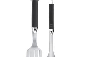Kit de 2 ustensiles Premium en acier inoxydable Weber