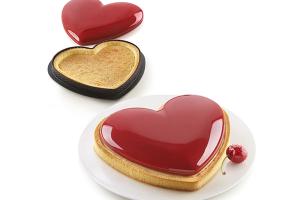 Kit tarte en silicone Mon Amour Silikomart