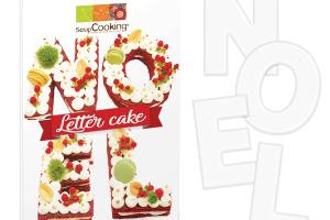 Letter cake Noël Scrapcooking