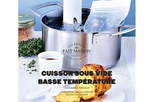 Livre Cuisson sous-vide basse température Les petits Fait Maison Hachette pratique