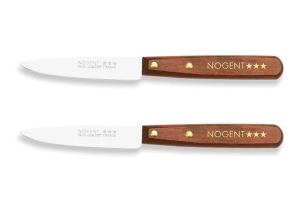 Lot de 2 couteaux d'office en bois 9 cm Nogent