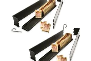 Lot de 2 moules mini-pâté démontable Gobel