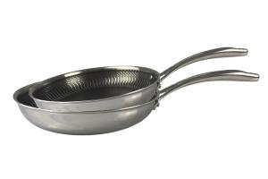 Lot 2 poêles anti-adhérentes Olympe 24 et 28 cm Baumalu