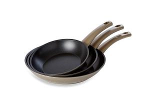 Lot de 3 Poêles antiadhérentes Prestige 20, 24 et 28 cm Mathon
