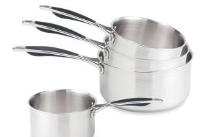 Lot de 4 casseroles Excell'inox 14, 16, 18, 20 cm Mathon