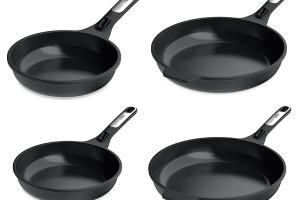 Lot 4 poêles antiadhérentes aluminium Phantom manche amovible 20, 24, 28 et 32 cm  Berghoff