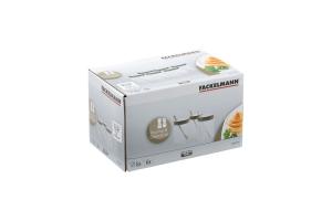 Lot de 6 pots à moutarde avec cuillère Fackelmann Fackelmann