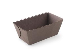 Lot de 12 Mini-moules à cake jetables  10 x 5,5 cm Ibili
