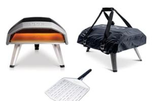 Lot Four à Pizza au gaz Koda 12 + pelle + housse Ooni