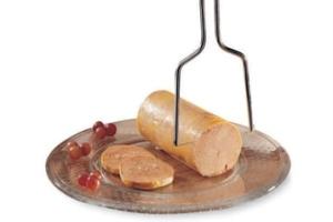 Lyre à foie gras en inox