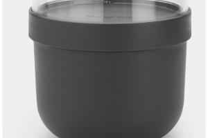 Make & Take Contenant Petit Déjeuner Rond 0 5l Gris Foncé