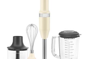 Mixeur plongeant 5 vitesses 180 W crème Kitchenaid 5KHBV83EAC Kitchenaid