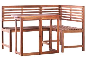 Mobilier de bistro 2 pièces bois d'acacia massif 02_0014533