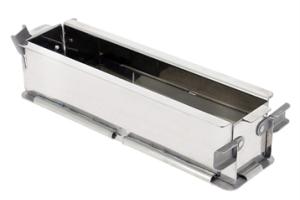 Moule à pâté croûte inox Géo forme 35 cm De Buyer