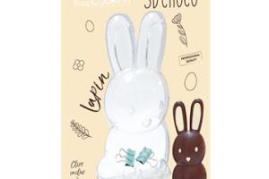 Moule en chocolat 3D Lapin Scrapcooking
