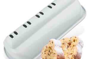 Moule à gâteaux pour stollen blanc Noël Dr. Oetker