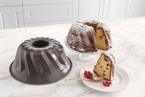 Moule Kouglof acier revêtu 24,5 cm Mathon