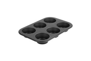 Moule à muffins 6 empreintes Black Metallic Zenker