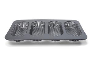 Moule perforé 4 petits pains Patisse