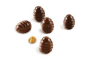 Moule silicone 15 Choco Spiral Silikomart