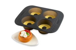 Moule silicone 4 babas Mastrad