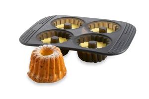 Moule silicone 4 mini-kouglofs Mastrad