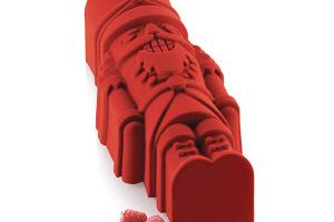 Moule silicone Nutcracker bûche Silikomart