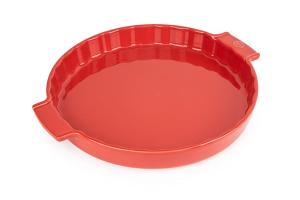 Moule à tarte céramique Appolia rouge 30 cm Peugeot