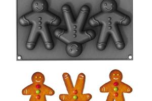 Moule trois petits bonhommes pain d'épices Patisse