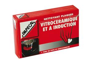 Nettoyant plaques vitrocéramiques et à induction tube 50 ml Impeca