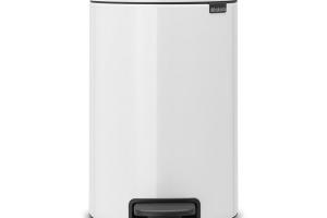 Newicon 12,0L, blanc Poubelle à pédale (11 19 69) - Brabantia
