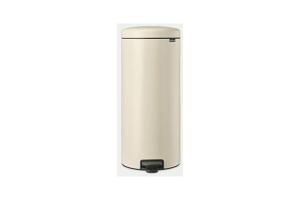Newicon - Poubelle à pédale (30 l), beige - Brabantia