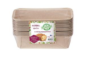 Pack de 15 moules à cake en papier 23,3 cm x 11 cm Gobel