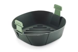 Panier carré en silicone pour friteuse à air chaud L Lékué
